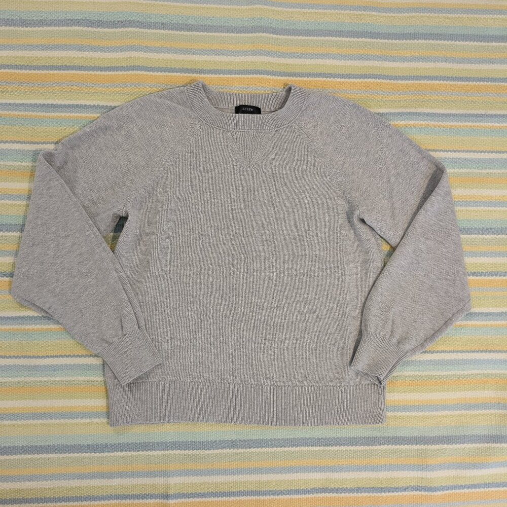J. Crew Gray Women's Sweater. XX small cotton and cashmere.